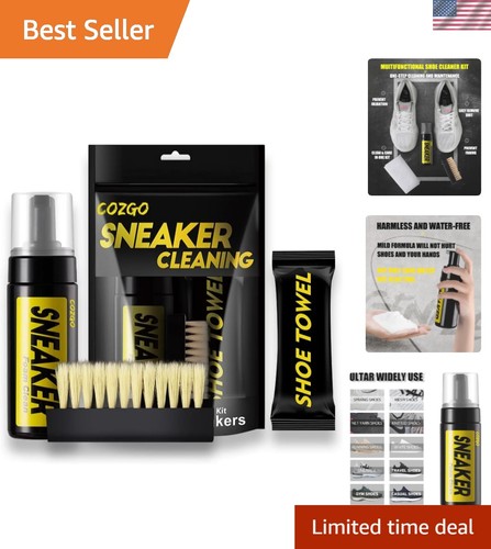 Complete sneaker cleaner kit - cleaner,
