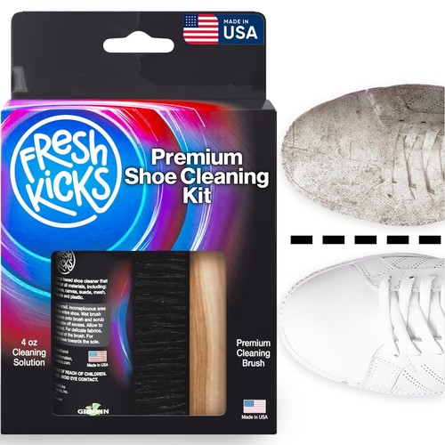 Sneaker cleaning kit foaming - cleaning, kit,